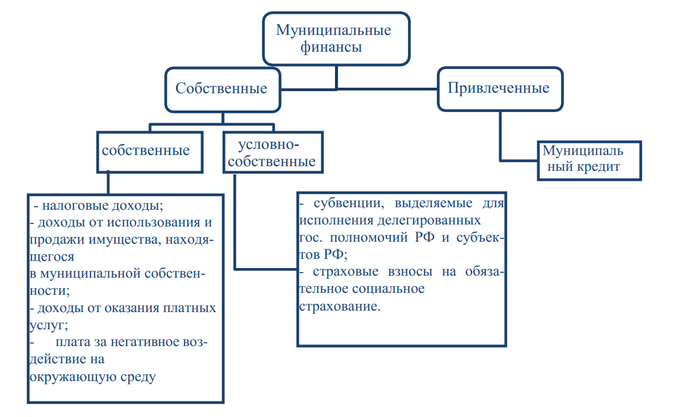 Состав муниципальных финансов РФ